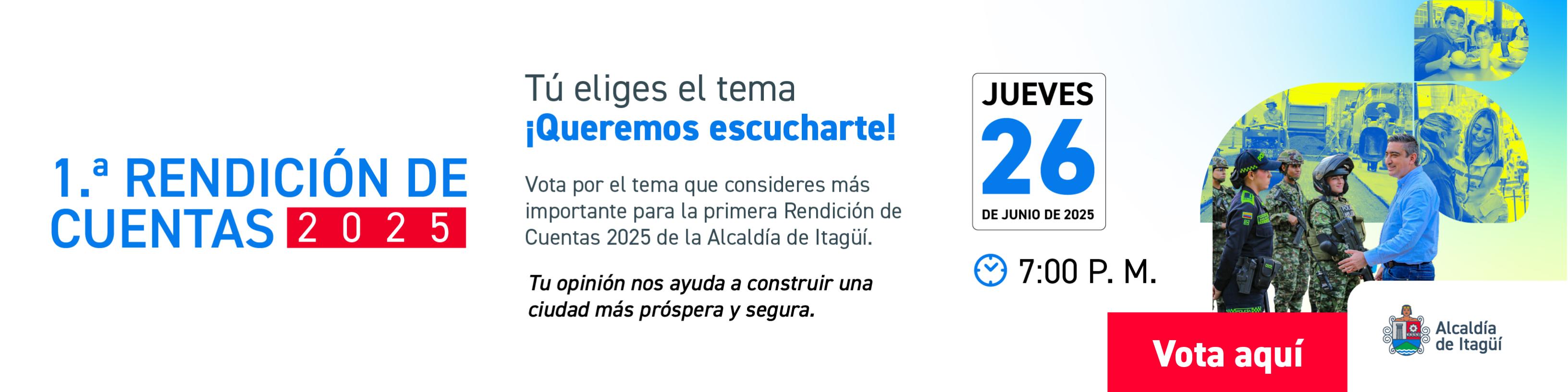 Rendición de cuentas 2025