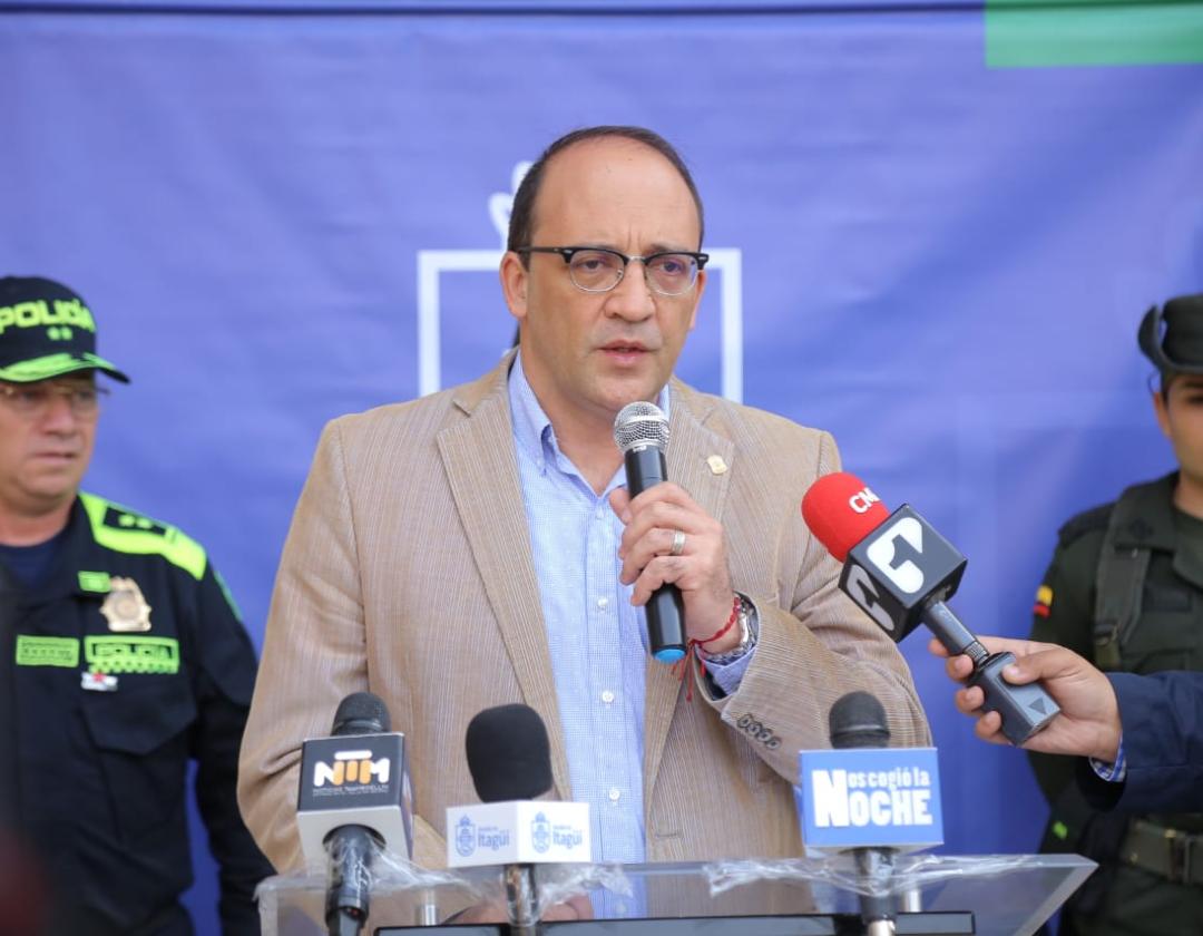 Rueda de prensa de seguridad