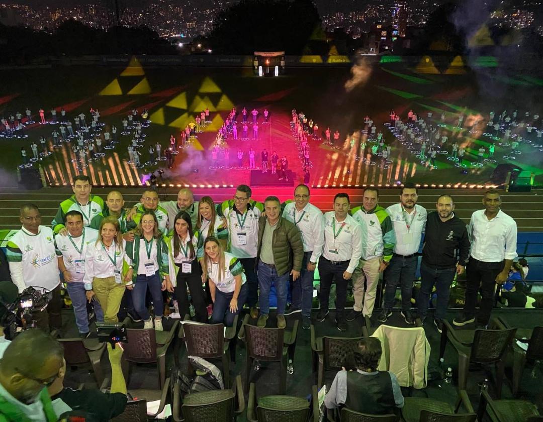 Acto protocolario en el Estadio Metropolitano Ciudad Itagüí