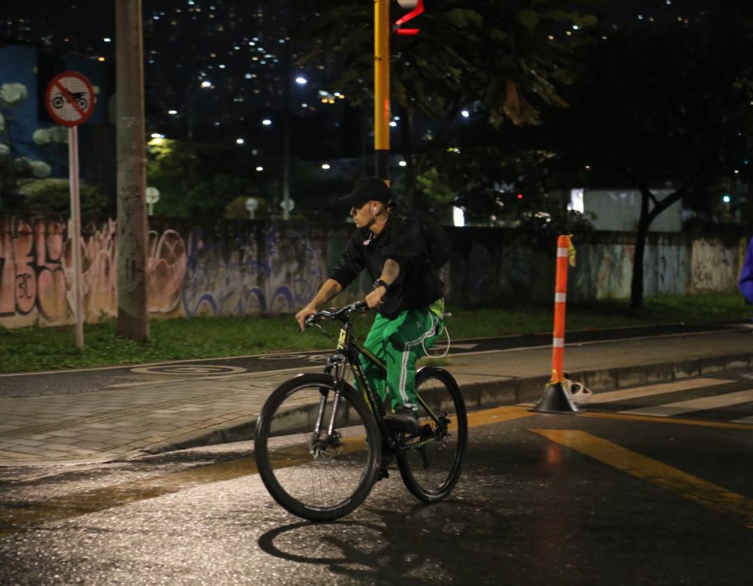 Ciclista por la ciudad
