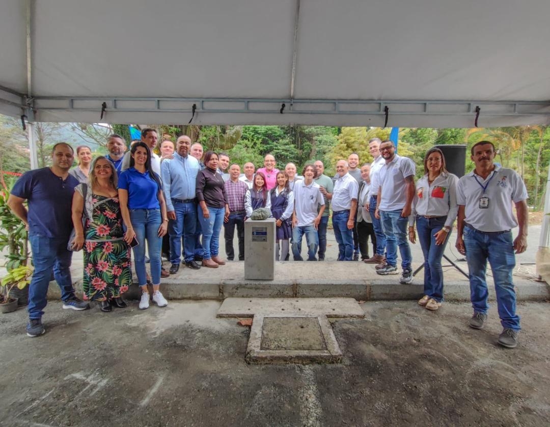 Acto de inicio de obra de la Institución Educativa El Rosario