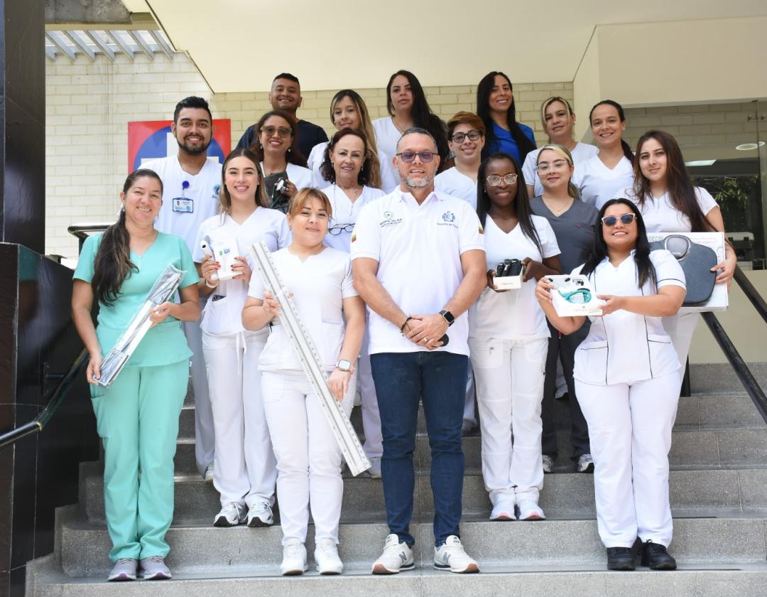 Personal de la salud de las misiones médicas a domicilio