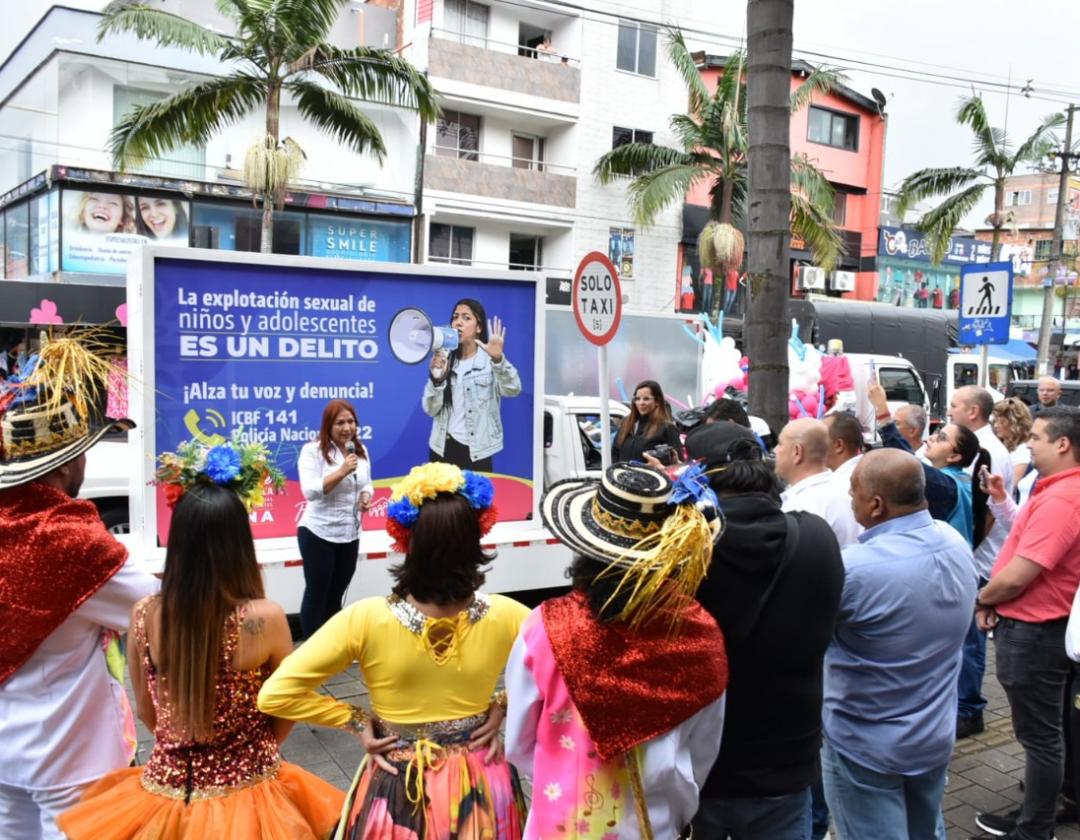 Itagüí alza la voz contra la explotación de niños y adolescentes