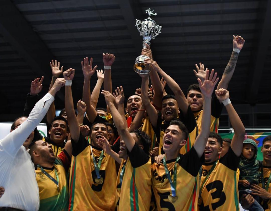 Celebración de la clausura de los Juegos Deportivos Departamentales