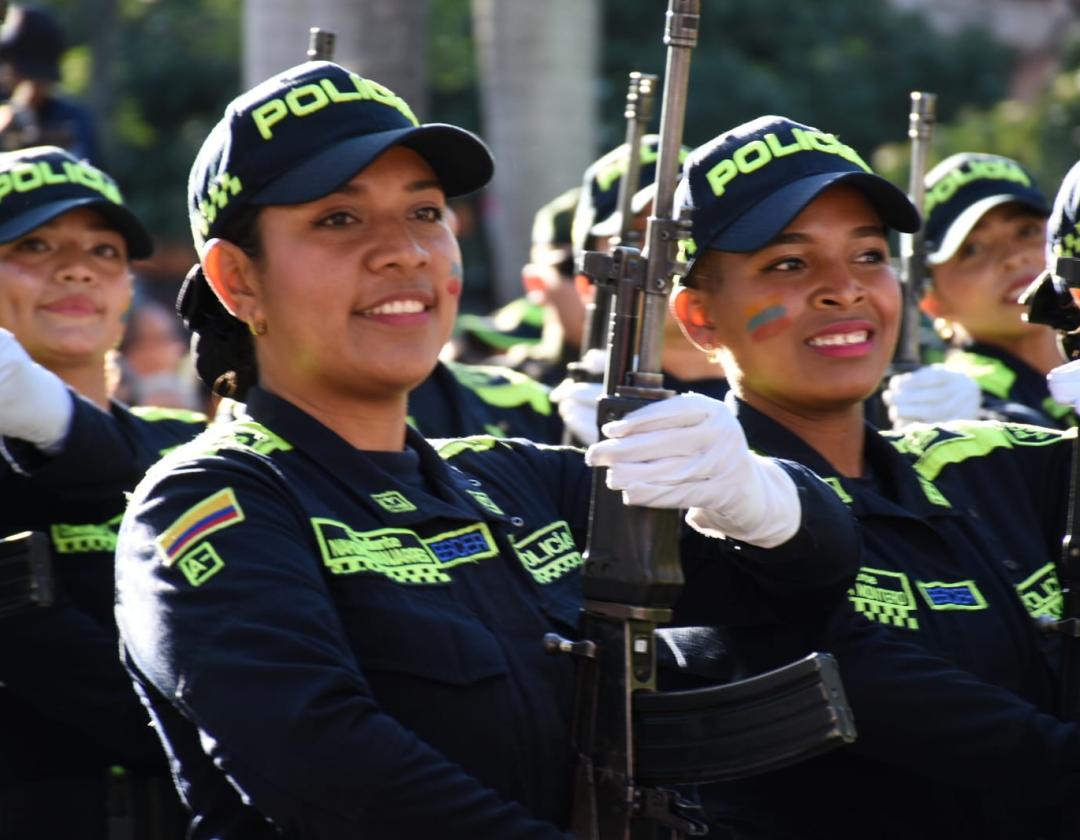 Patrulleras de la policía